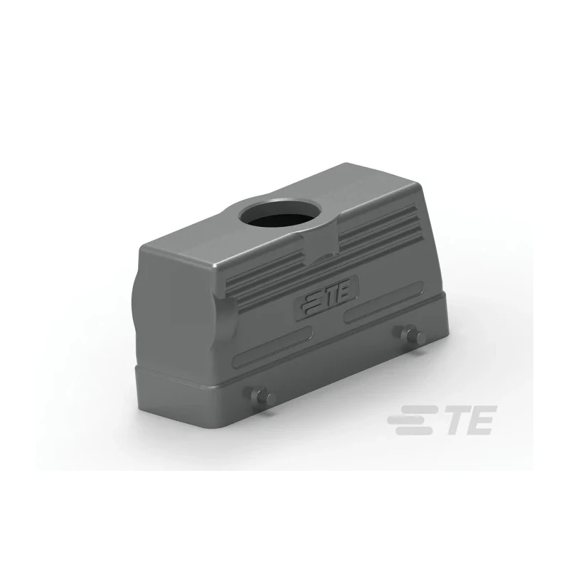 TE Connectivity HDC Range Heavy Duty Power Connector Hood Copper Body IP65 M32 Vertical Cable Entry T1220240132-000