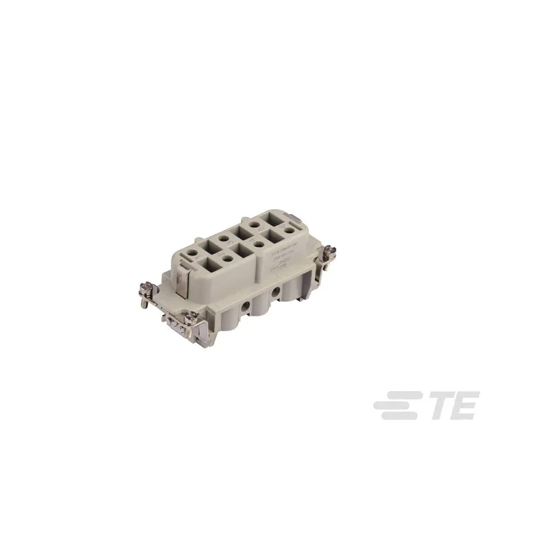 TE Connectivity Heavy Duty Power Connector Insert 35A, HDC HSB Series Female 6 Contacts T2060062201-000