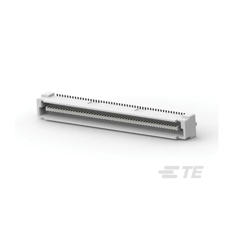 TE Connectivity Free Height Series Straight Surface PCB Header 100 Contact 0.8 mm Pitch 2 Row Shrouded 5179029-4