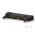TE Connectivity AMP-LATCH Series Straight Through Hole PCB Header, 34 Contacts, 2.54 mm Pitch, 2 Row, Shrouded 5499206-8