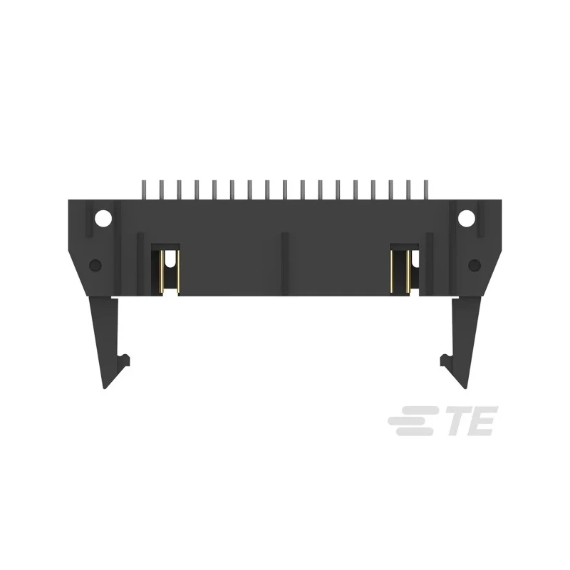 TE Connectivity AMP-LATCH Series Straight Through Hole PCB Header, 34 Contacts, 2.54 mm Pitch, 2 Row, Shrouded 5499206-8