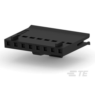 TE Connectivity FFC Female PCB Connector Housing 2.54 mm Pitch 8 Way 1 Row Straight 487526-7