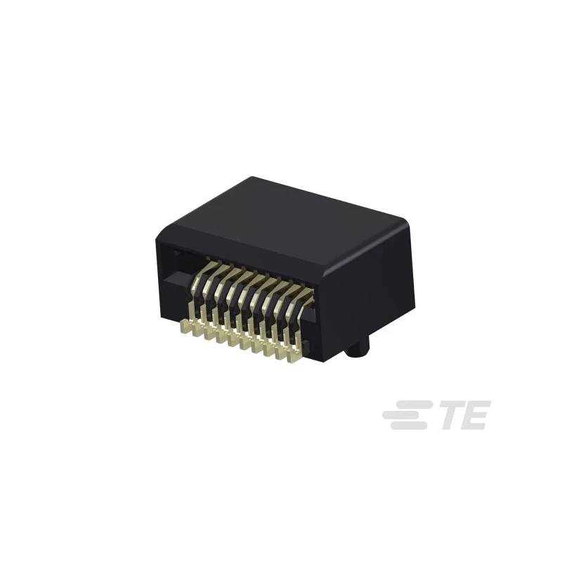 TE Connectivity Pluggable I/O Connector ZSFP+ Connector Female Solder 20-Position 2170088-1