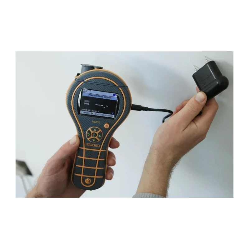 Protimeter Moisture Meter with LCD Display Battery-Powered IP65 Compact Data Logger BLD9800-S MMS3- Survey BLD9800-S