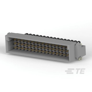 TE Connectivity 2.54 mm Pitch Backplane Connector Right Angle Male 3 Row 48 Way 5650916-5