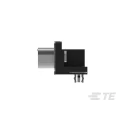 TE Connectivity 9 Way Right Angle 2.74 mm Pitch Through Hole D-Sub Connector Female 747844-3