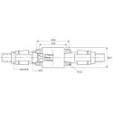 Honeywell Technologies Amplified Airflow Sensor for Dry Gas 0L/min to 20L/min, Plastic Housing, 15V Supply AWM5000