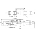 Honeywell Technologies Amplified Airflow Sensor for Dry Gas, 0L/min Min, 10L/min Max, Plastic Housing, 15V Supply, AWM5000 