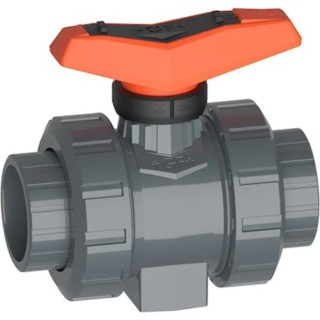 Georg Fischer Solvent Cement Socket Ball Valve 3/8 to 4 in, BS Standard, 16 bar Maximum Operating Pressure 161546246