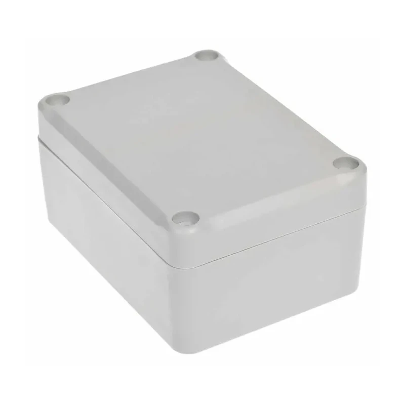 RS PRO Grey Lid ABS General Purpose Enclosure with IP67 and IK09 Protection, 41.7 mm x 88.2 mm x 64.3 mm 192-0710