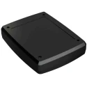 RS Pro Black Black Lid ABS General Purpose Enclosure IP64, IK07, 38.4mm x 184.8mm x 144.6mm 192-0717