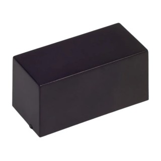 RS PRO Black Lid ABS Enclosure, IP52 Protection, 22.5 mm x 46 mm x 22 mm IP52