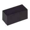 RS PRO Black Lid ABS Enclosure, IP52 Protection, 22.5 mm x 46 mm x 22 mm IP52