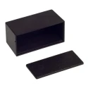 RS PRO Black Lid ABS Enclosure, IP52 Protection, 22.5 mm x 46 mm x 22 mm IP52