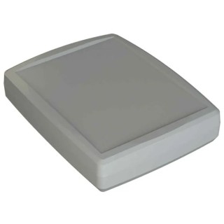 RS PRO Grey Lid ABS Enclosure, Hermetically Sealed IP64, IK07, 38.4 mm x 184.8 mm x 144.6 mm 192-0718
