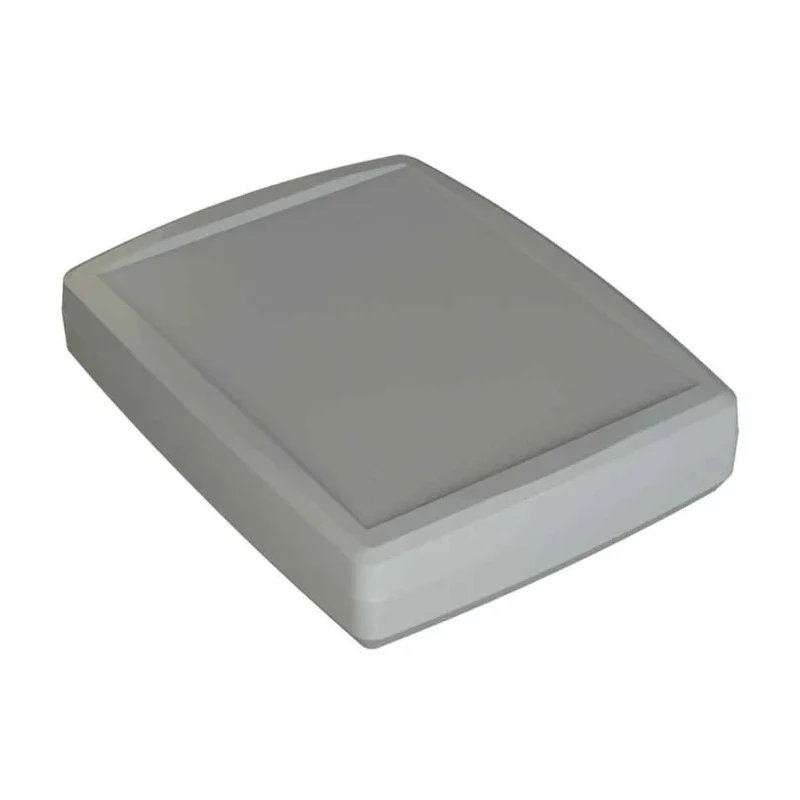 RS PRO Grey Lid ABS Enclosure, Hermetically Sealed IP64, IK07, 38.4 mm x 184.8 mm x 144.6 mm 192-0718