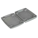 RS PRO Grey Lid ABS Enclosure, Hermetically Sealed IP64, IK07, 38.4 mm x 184.8 mm x 144.6 mm 192-0718