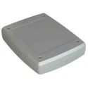 RS PRO Grey Lid ABS Enclosure, Hermetically Sealed IP64, IK07, 38.4 mm x 184.8 mm x 144.6 mm 192-0718