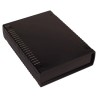 RS PRO Black Black Lid ABS Enclosure IP53 IK06 45.5 mm x 184.6 mm x 135.9 mm 192-0757