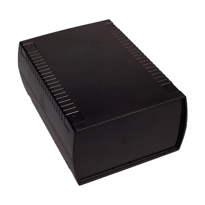 RS PRO Black Lid ABS Enclosure IP53 IK06 84.8 mm x 185.8 mm x 135.7 mm 192-0758