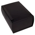 RS PRO Black Lid ABS Enclosure IP53 IK06 84.8 mm x 185.8 mm x 135.7 mm 192-0758