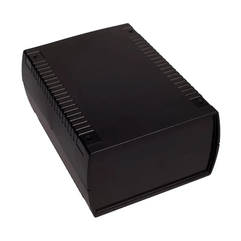 RS PRO Black Lid ABS Enclosure IP53 IK06 84.8 mm x 185.8 mm x 135.7 mm 192-0758