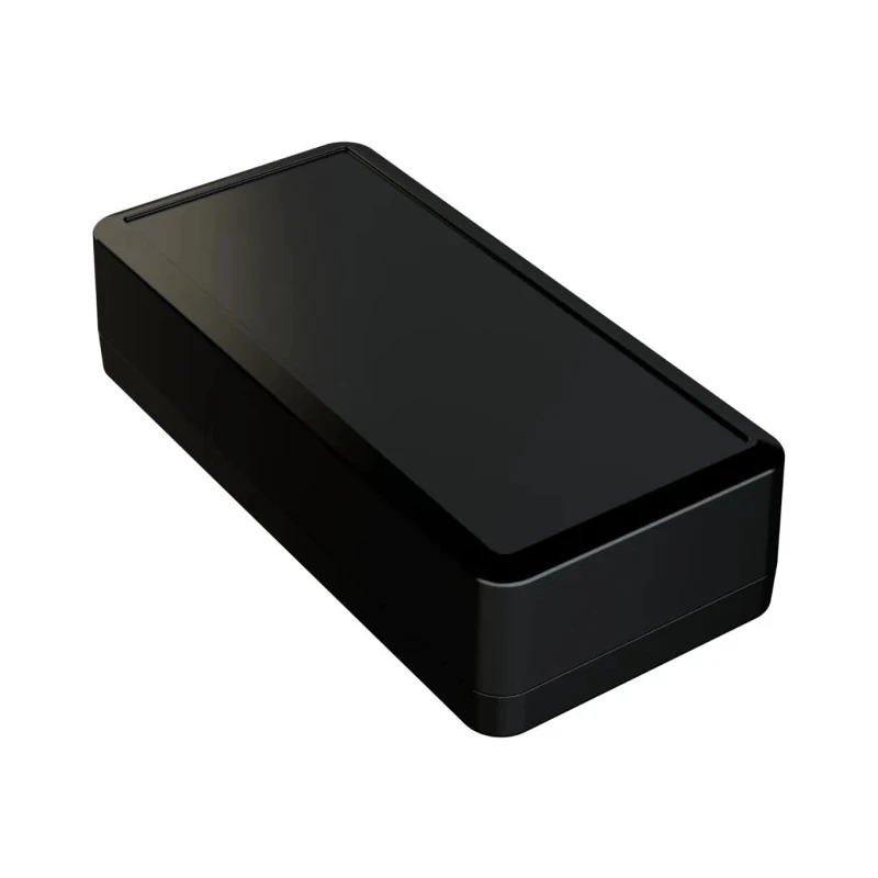 RS PRO Black Lid ABS General Purpose Enclosure IP54 IK07 50.5 mm x 189.9 mm x 89.8 mm 192-0765