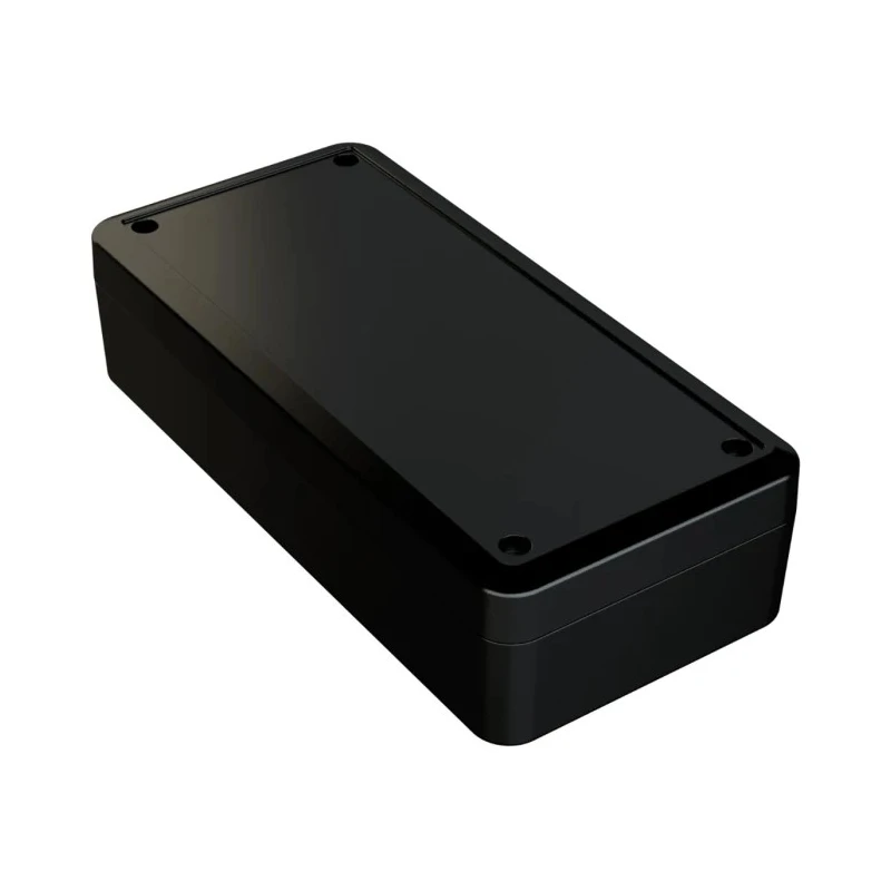RS PRO Black Lid ABS General Purpose Enclosure IP54 IK07 50.5 mm x 189.9 mm x 89.8 mm 192-0765