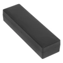 RS PRO Black Black Lid ABS Enclosure IK04 21.5 mm x 105 mm x 30 mm IK04