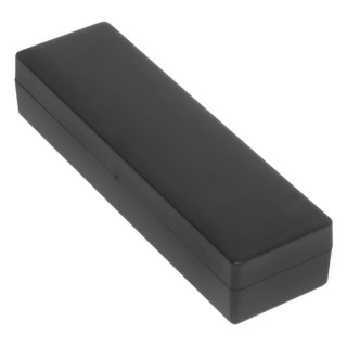 RS PRO Black Black Lid ABS Enclosure IK04 21.5 mm x 105 mm x 30 mm IK04