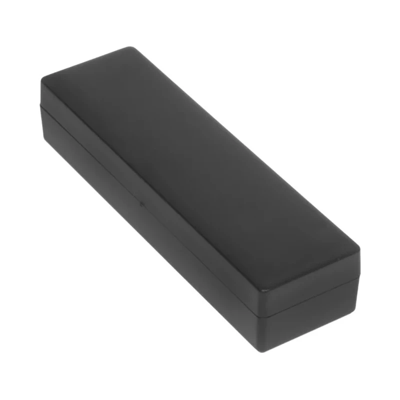 RS PRO Black Black Lid ABS Enclosure IK04 21.5 mm x 105 mm x 30 mm IK04
