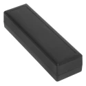 RS PRO Black Black Lid ABS Enclosure IK04 21.5 mm x 105 mm x 30 mm IK04