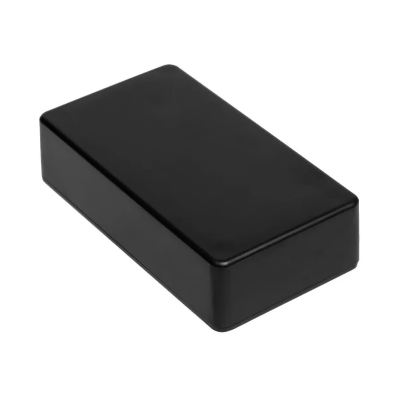 RS PRO Black ABS Enclosure IP54 IK06 28.3 mm x 109.9 mm x 59.9 mm 192-0795