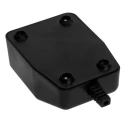 RS PRO Black ABS Two-Part General Purpose Enclosure IP20 IK03 34.6 mm x 102 mm x 60.8 mm 192-0800