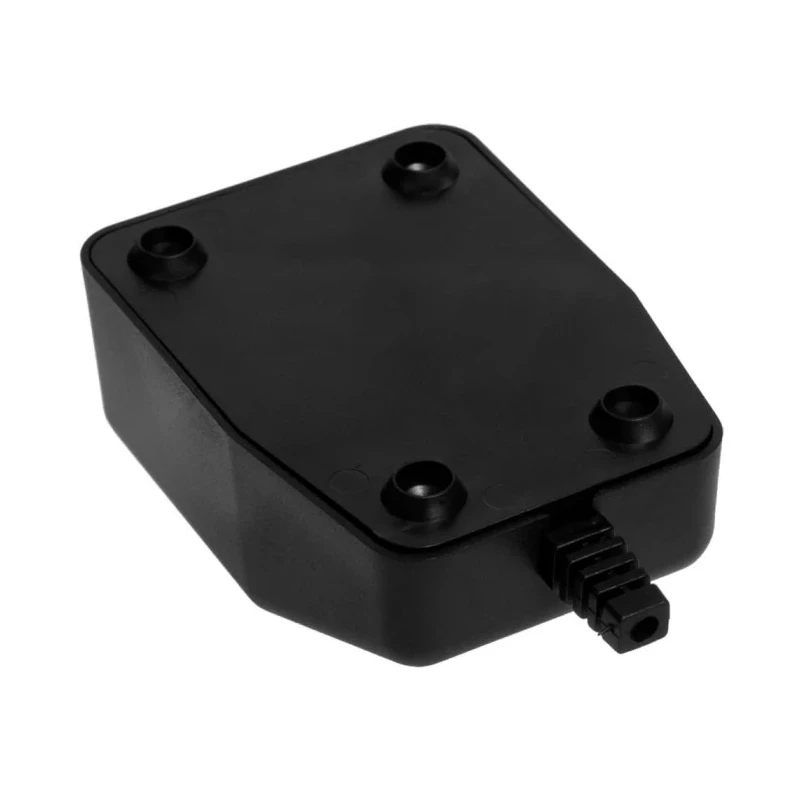 RS PRO Black ABS Two-Part General Purpose Enclosure IP20 IK03 34.6 mm x 102 mm x 60.8 mm 192-0800