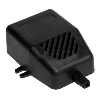 RS PRO Black ABS Two-Part IP20 General Purpose Enclosure with IK03 Shock Protection, 34.7 mm x 102 mm x 77.5 mm 192-0801