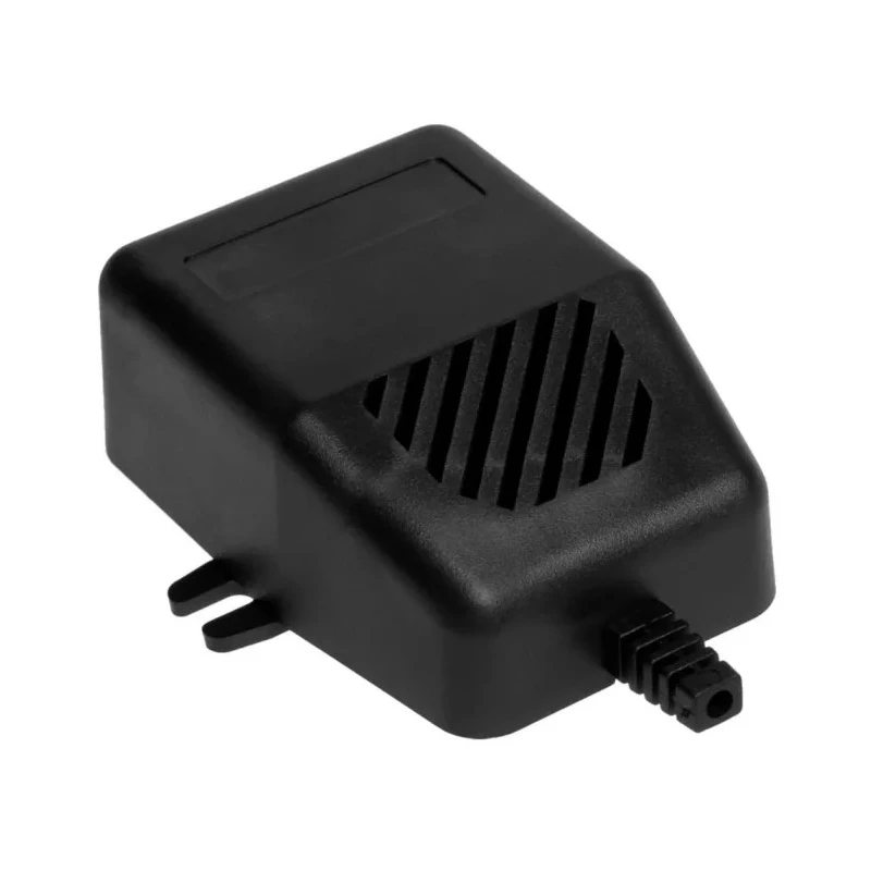 RS PRO Black ABS Two-Part IP20 General Purpose Enclosure with IK03 Shock Protection, 34.7 mm x 102 mm x 77.5 mm 192-0801
