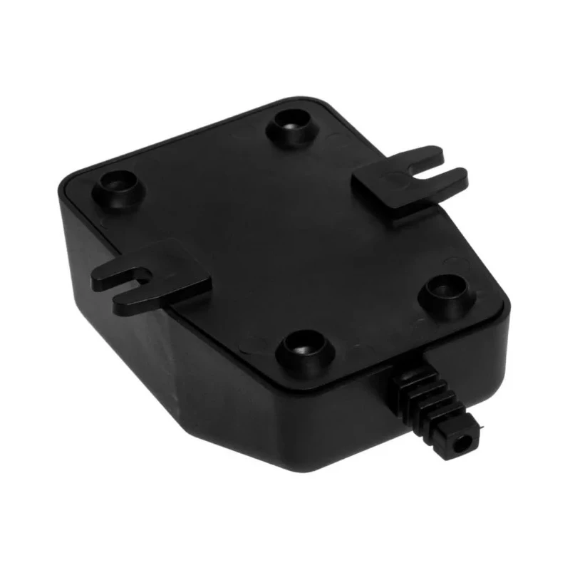 RS PRO Black ABS Two-Part IP20 General Purpose Enclosure with IK03 Shock Protection, 34.7 mm x 102 mm x 77.5 mm 192-0801