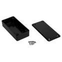 RS PRO Black ABS General Purpose Enclosure IP54 IK06 23.2 mm x 95 mm x 45.3 mm 192-0794