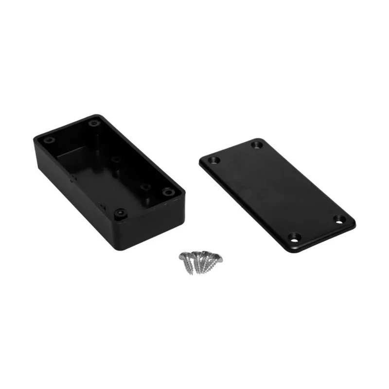 RS PRO Black ABS General Purpose Enclosure IP54 IK06 23.2 mm x 95 mm x 45.3 mm 192-0794