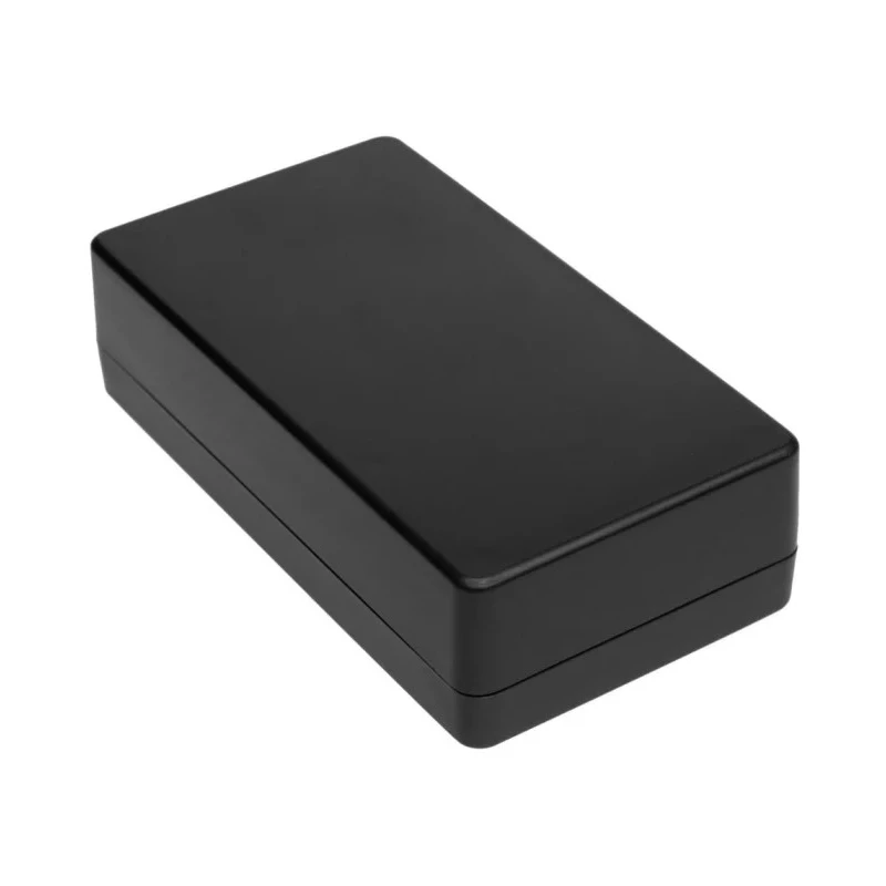 RS PRO Black ABS Enclosure IP53 IK06 42.3 mm x 154.1 mm x 84.7 mm 192-0798