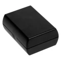 RS PRO Black ABS Two-Part General Purpose Enclosure, 26.7 mm Height x 65.8 mm Length x 46.8 mm Width 192-0802