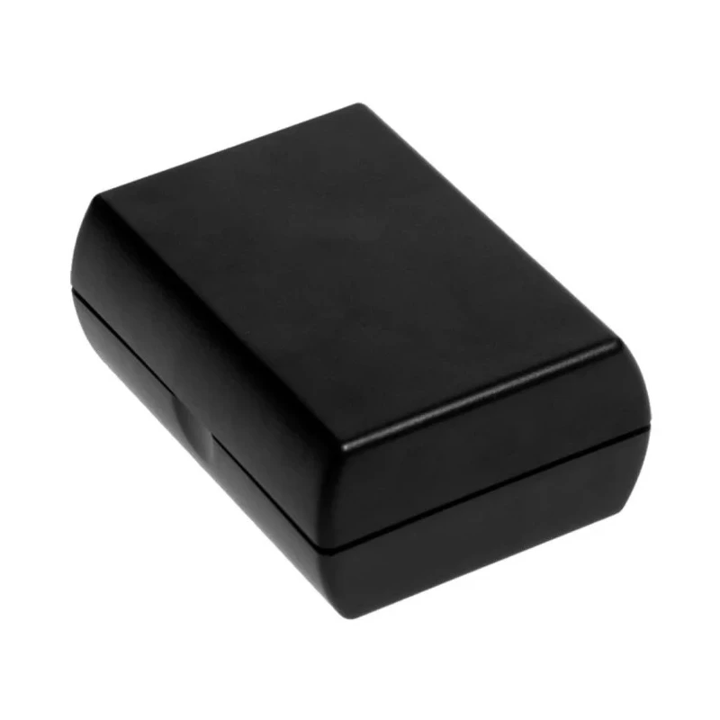 RS PRO Black ABS Two-Part General Purpose Enclosure, 26.7 mm Height x 65.8 mm Length x 46.8 mm Width 192-0802