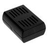 RS PRO Black ABS Enclosure 26.7 mm x 65.8 mm x 46.8 mm 192-0803