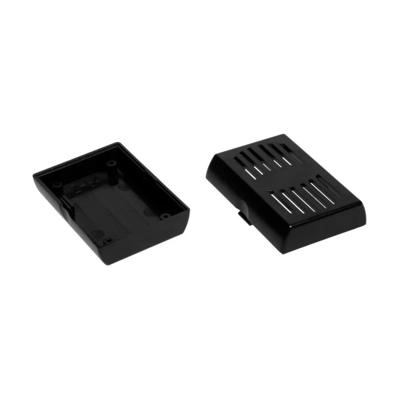 RS PRO Black ABS Enclosure 26.7 mm x 65.8 mm x 46.8 mm 192-0803
