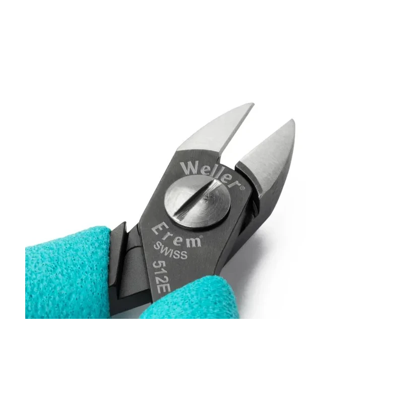 Weller Erem Semi-Flush ESD Safe Oval Head Cable Cutter 1.6mm Maximum Cutting Capacity 115mm Length 512E