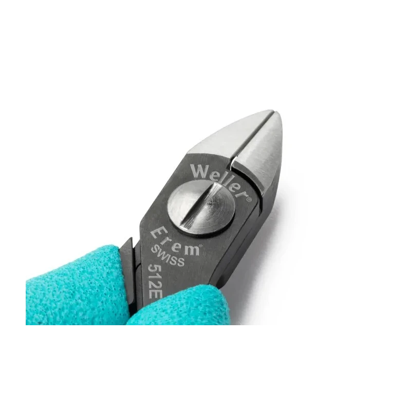Weller Erem Semi-Flush ESD Safe Oval Head Cable Cutter 1.6mm Maximum Cutting Capacity 115mm Length 512E