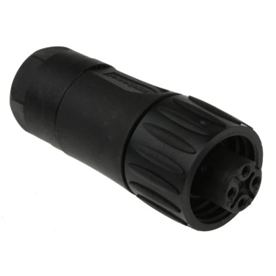 Amphenol Industrial Circular Connector 3 Contacts Cable Socket Female IP67 400V 16A Ecomate M Series C016 20D003 100 12