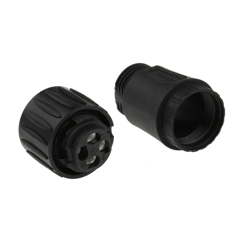 Amphenol Industrial Circular Connector 3 Contacts Cable Socket Female IP67 400V 16A Ecomate M Series C016 20D003 100 12