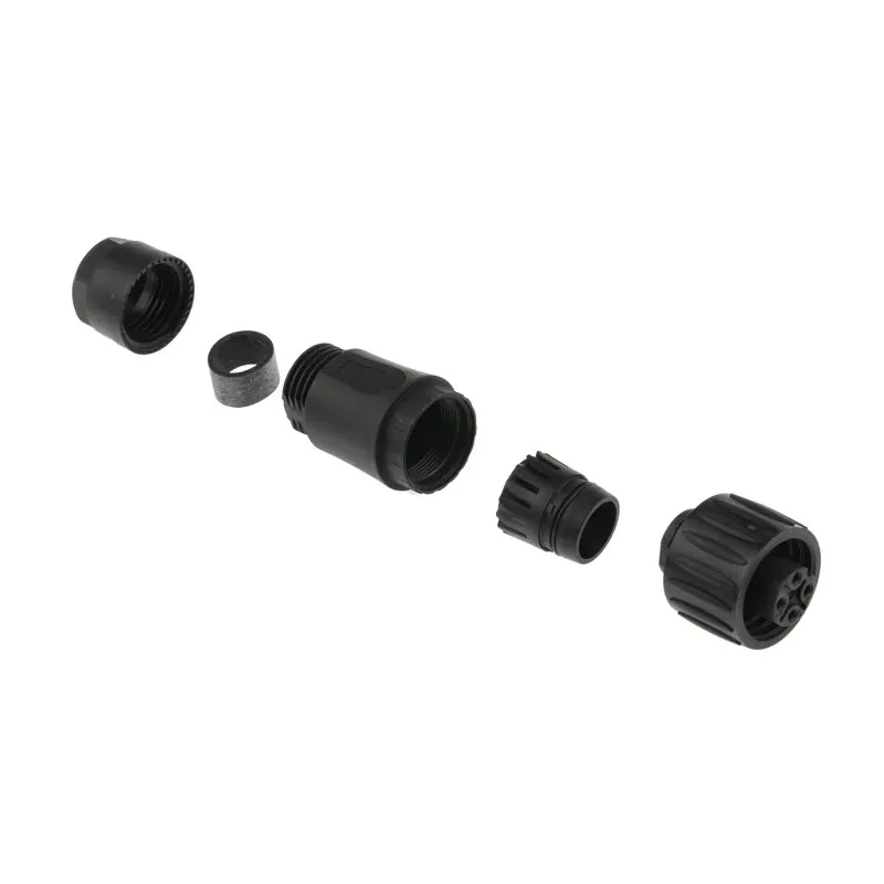 Amphenol Industrial Circular Connector 3 Contacts Cable Socket Female IP67 400V 16A Ecomate M Series C016 20D003 100 12